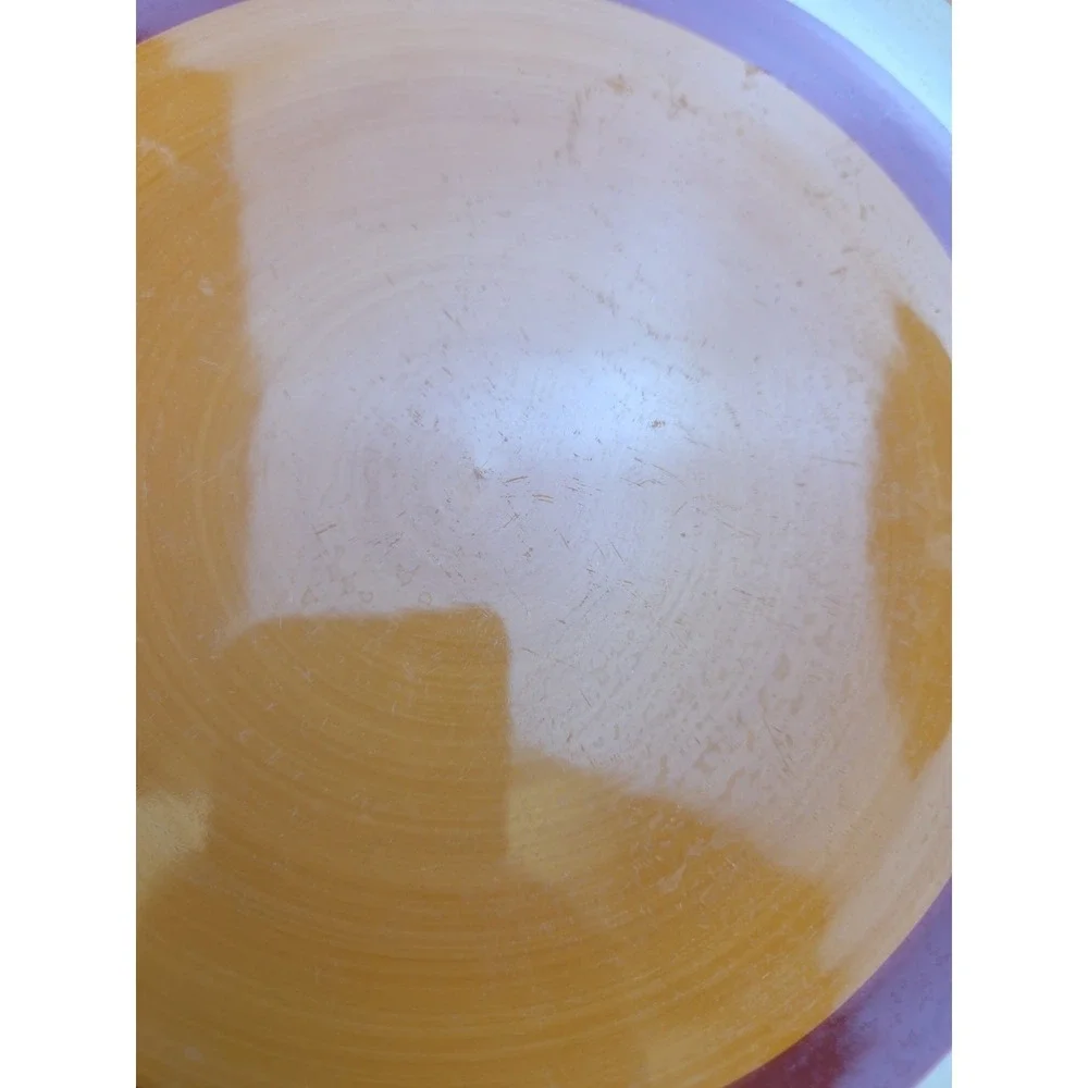 3 Gail Pittman Siena Banded Stripes Dinner Plates Southern‎ Living At Home Rust
